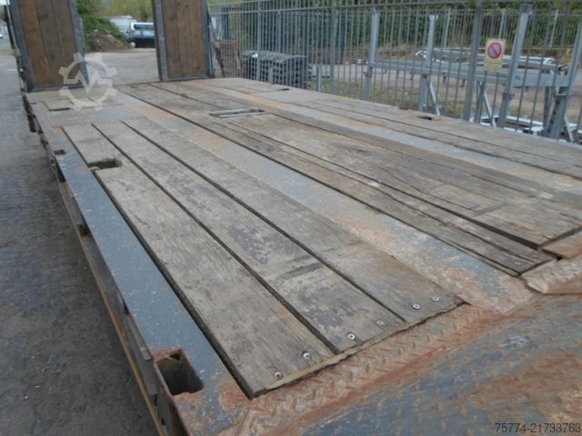 Remolque de plataforma baja MÜLLER-MITTELTAL T 3-Profi-30 To. 3 Achser