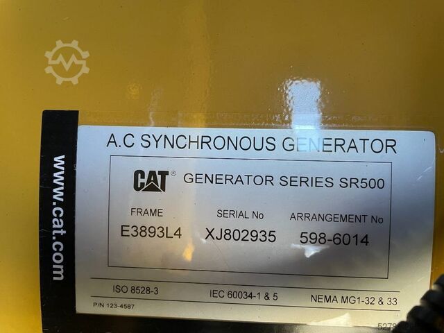  Caterpillar DE1400GC - 1400 kVA Standby Generator - DPX-18227