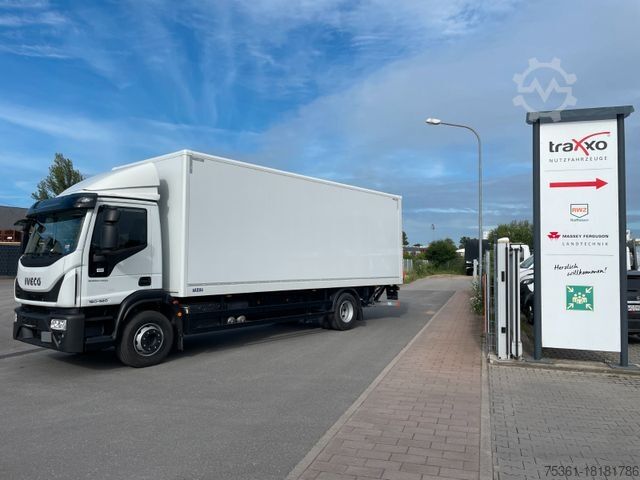 Sandučar kamion IVECO EuroCargo 160-320 P Koffer mit LBW AHK Automatik