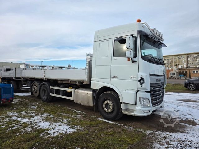 Kamion s izmjenjivom nadogradnjom DAF XF 510 BDF, ZF mit Brücks und Hänger+Brücke, ADR