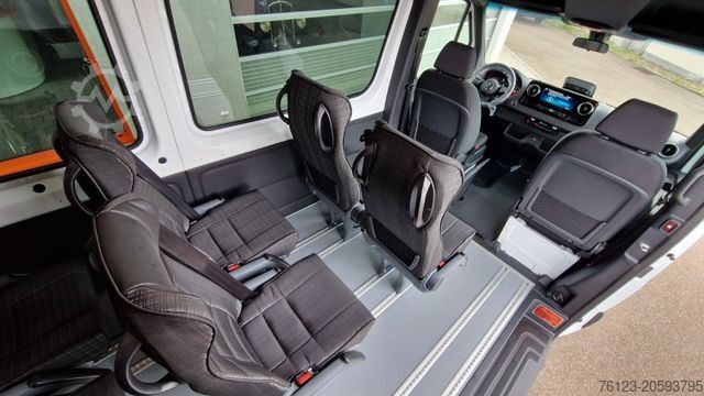 Mikroautobuss MERCEDES-BENZ Sprinter 315 Flexi Boden Rolli Doppel AC