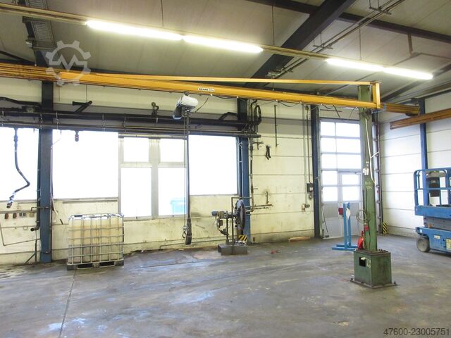 Demag KBK Kran Drehkran Hallenkran L 5m Demag KBK1 80Kg + Abus Kettenzug H3,65m