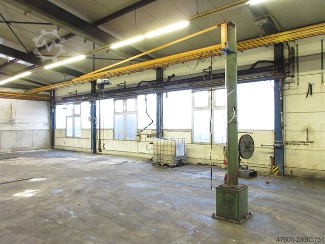  Demag KBK Kran Drehkran Hallenkran L 5m Demag KBK1 80Kg + Abus Kettenzug H3,65m