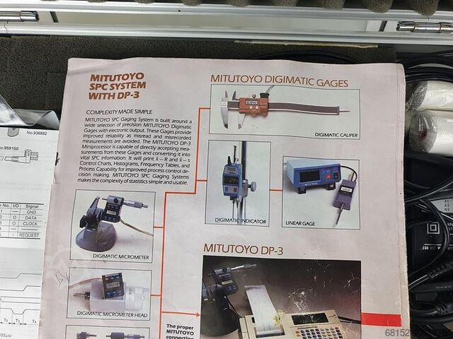 Mitutoyo DP-3 lommeregner Mitutoyo DP-3