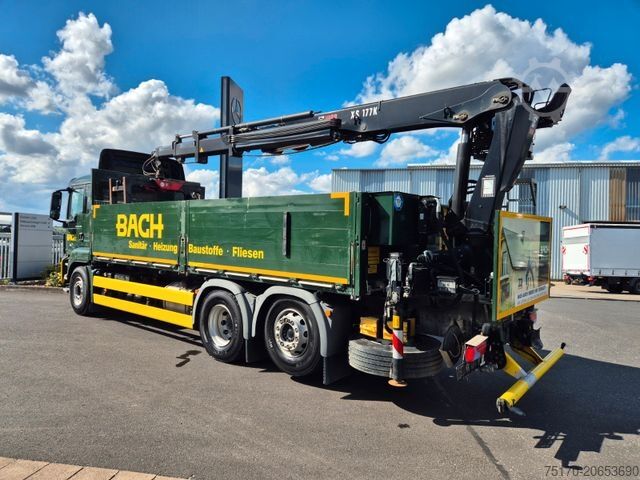 Кран монтиран на камион MAN TGS 26.420 6x2-4 LL Hiab 177K PRO 2 Stück