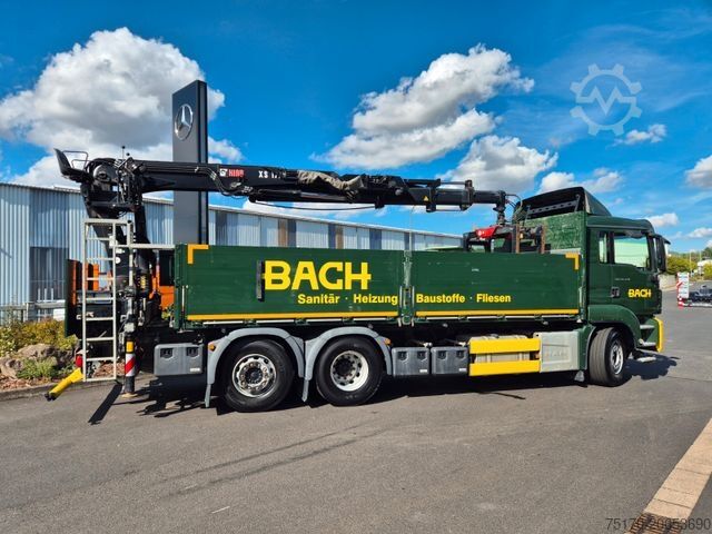 Кран монтиран на камион MAN TGS 26.420 6x2-4 LL Hiab 177K PRO 2 Stück