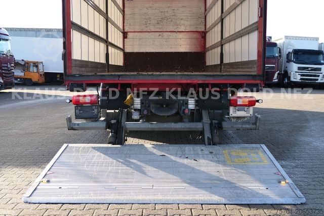 Камион со платформа и церада RENAULT DWide 18.320 Pritsche Plane Vollluft XL-Tank LBW