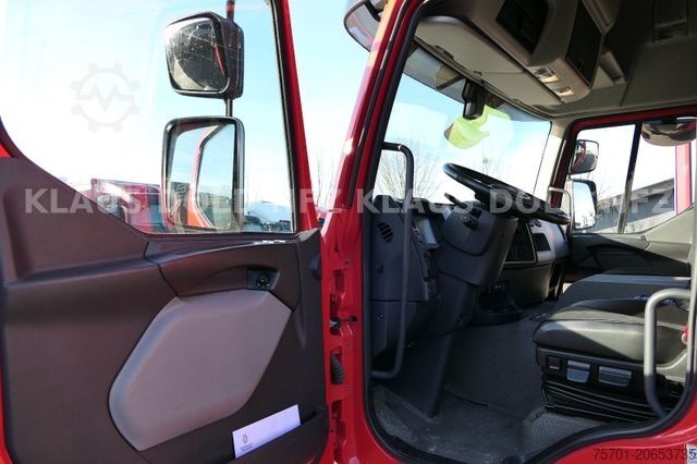 Камион со платформа и церада RENAULT DWide 18.320 Pritsche Plane Vollluft XL-Tank LBW