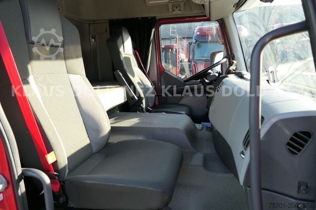 Камион со платформа и церада RENAULT DWide 18.320 Pritsche Plane Vollluft XL-Tank LBW