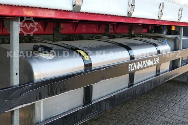 Камион со платформа и церада RENAULT DWide 18.320 Pritsche Plane Vollluft XL-Tank LBW