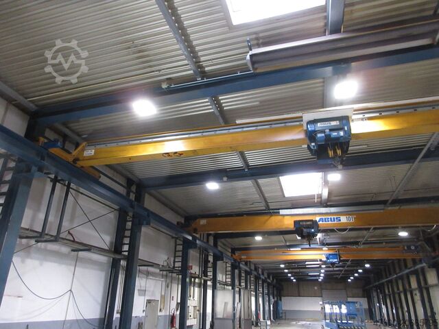 Kranhimmel dvoranski žerjav tirnica 12990 mm ABUS Hallenkran Brückenkran Kran ELK 5t ELK 5000Kg Funk Portalkran Kran 12990mm