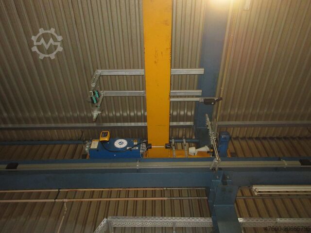 Kranhimmel dvoranski žerjav tirnica 12990 mm ABUS Hallenkran Brückenkran Kran ELK 5t ELK 5000Kg Funk Portalkran Kran 12990mm