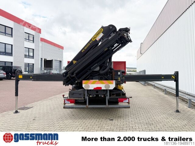 Truk flatbed MAN TGS 33.400 6x4 BB, Navi, Heckkran PK18002-EH C,