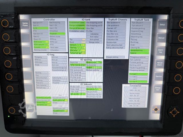 Camión cisterna de vacío SCANIA G500 8x4*4 Bucher Recycler 414