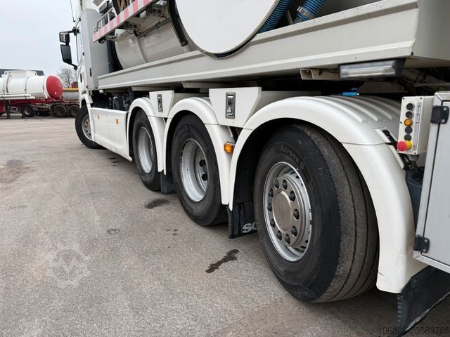 Camión cisterna de vacío SCANIA G500 8x4*4 Bucher Recycler 414