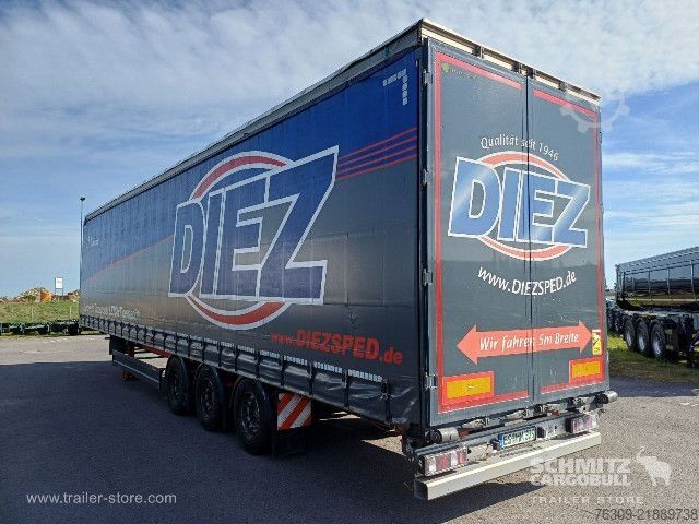 Brandalı açık yarı römork Berger Curtainsider Mega