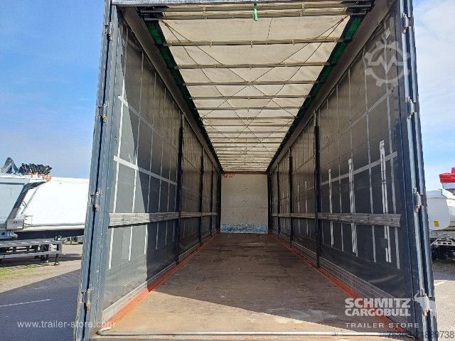 Brandalı açık yarı römork Berger Curtainsider Mega