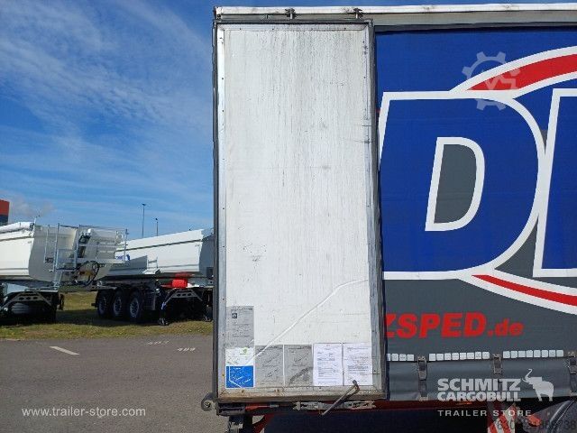 Brandalı açık yarı römork Berger Curtainsider Mega