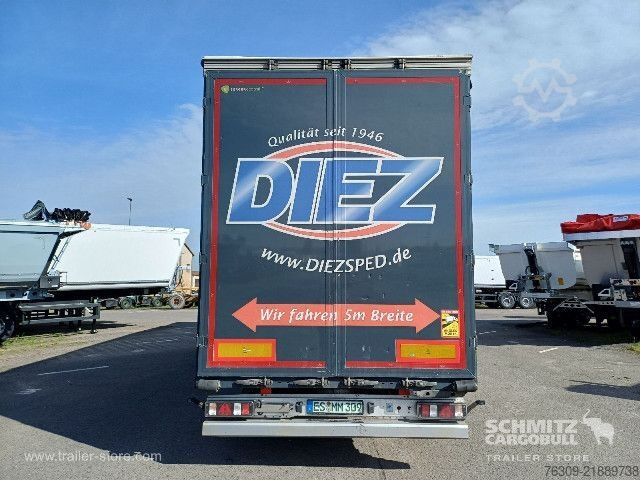 Brandalı açık yarı römork Berger Curtainsider Mega