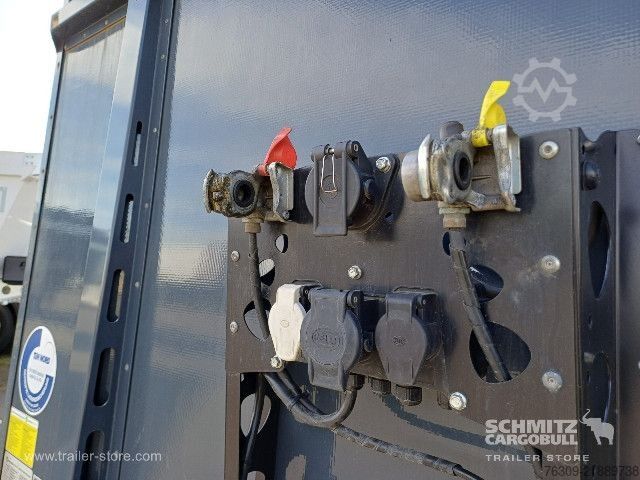 Brandalı açık yarı römork Berger Curtainsider Mega