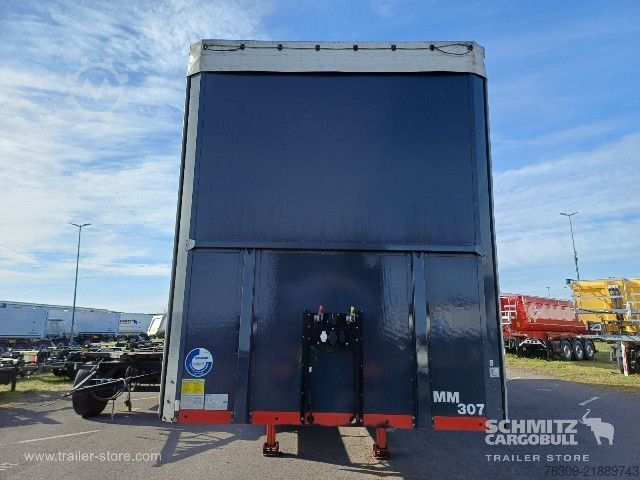 Brandalı açık yarı römork Berger Curtainsider Mega