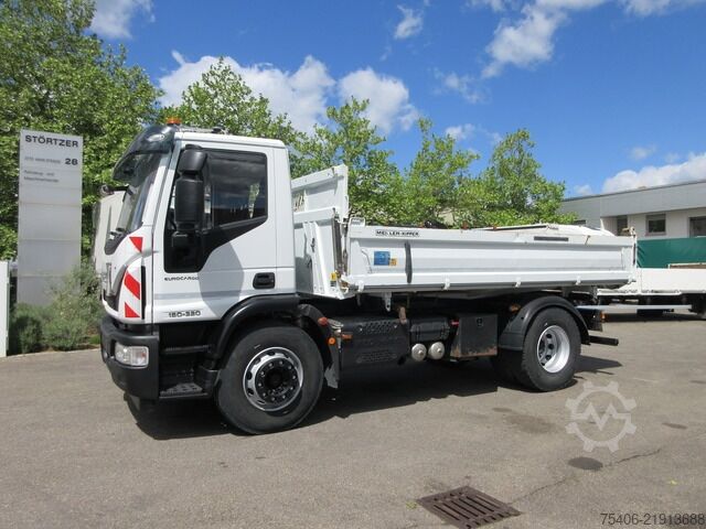 Camião basculante iveco Eurocargo 180-320 Dreiseitenkipper AHK
