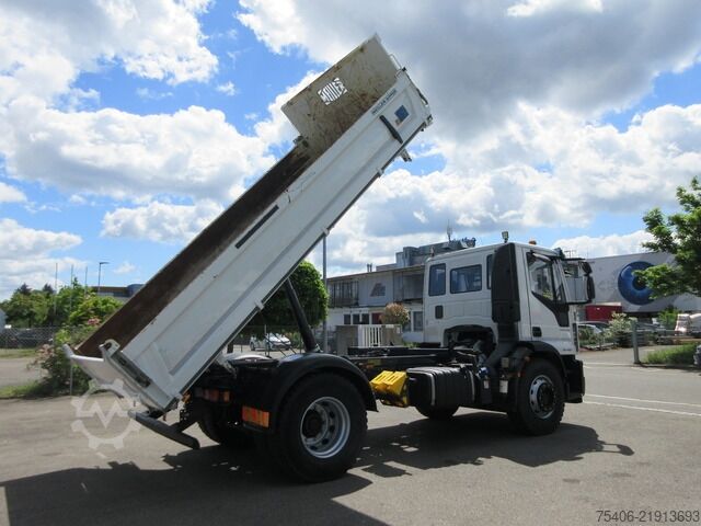 Camion basculante trilateral iveco Eurocargo 180-320 Dreiseitenkipper AHK