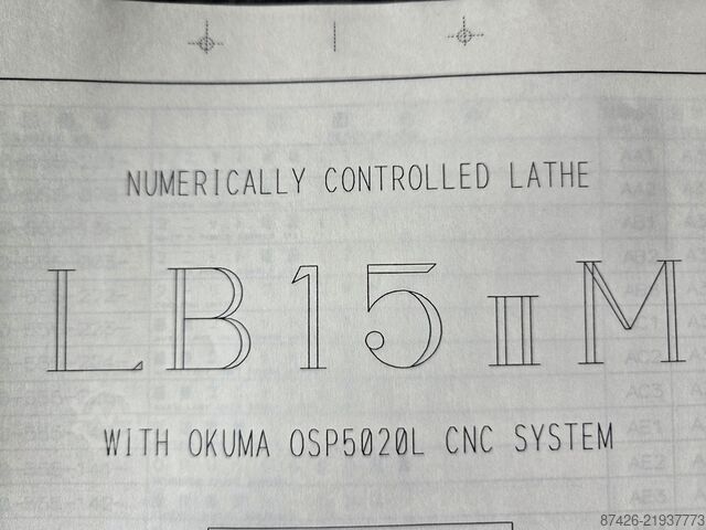 CNC tokarilica Okuma LB15II-M