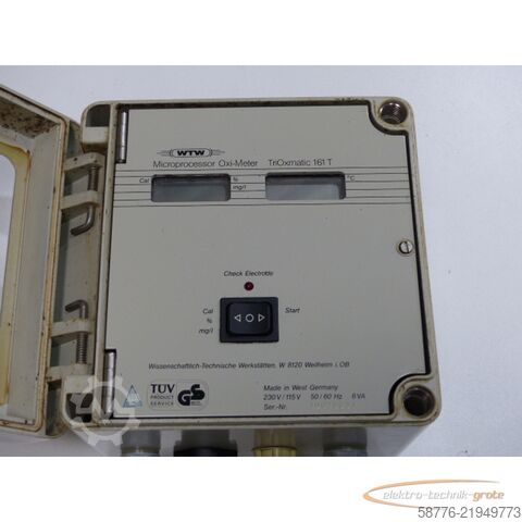 Component  WTW Microrocessor Oxi-Meter TriOxmatic 161 T