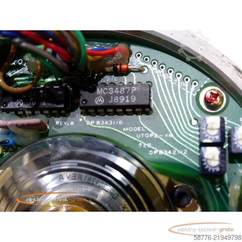 Component Yaskawa Model: UTOPE-YN Drehgeber REV.8