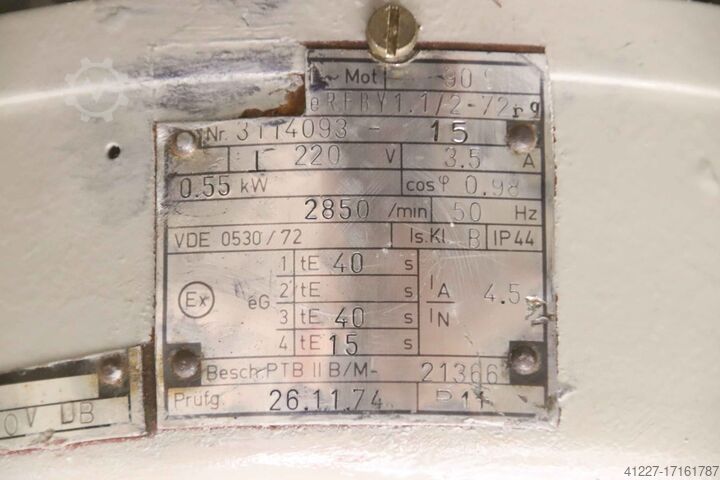 Fúvó 0,55 kW 42 m³/min Meidinger 5219 / 14 mobil