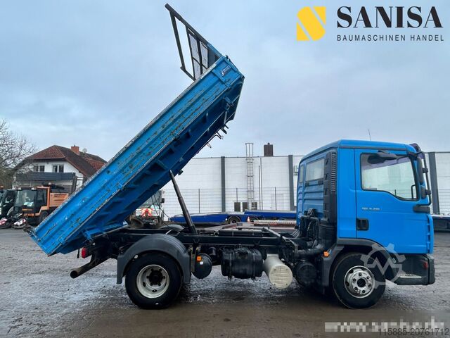 Wywrotka trójstronna MAN TGL 8.210/3 Seitenkipper/Meiller Aufbau