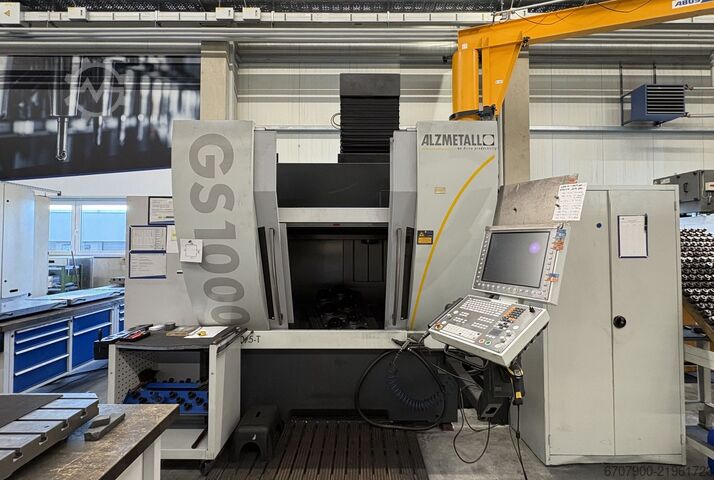 ALZMETALL GS1000 5 Achsen Universalfräsmaschine ALZMETALL GS1000