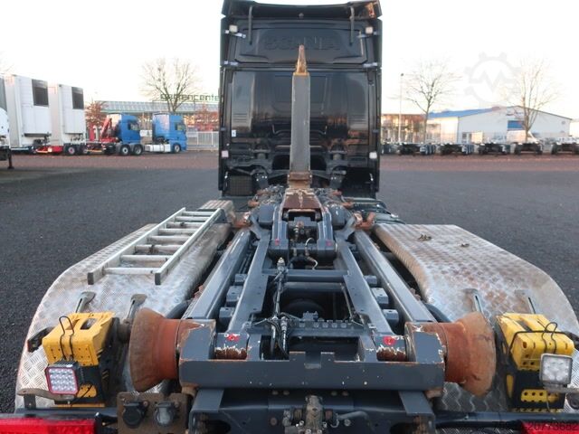 Крюковой мусоровоз Scania R 500 6x2/4 NGS Lenkachse Meiller Leder Vollluft
