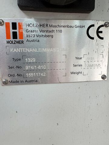 엣지밴더 Holzher Sprint 1329 Premium Edition 18