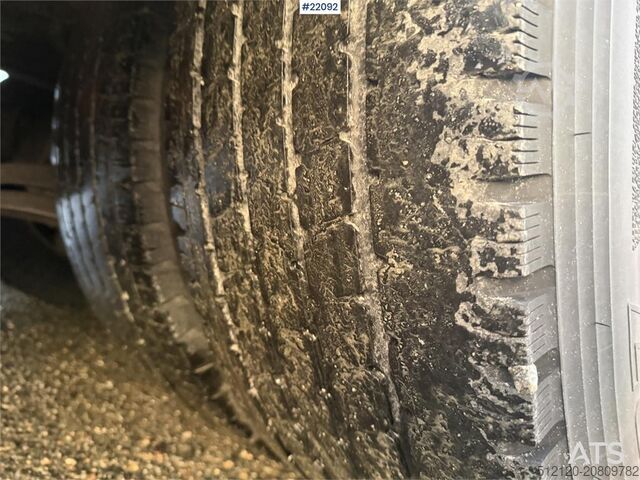 Mala Scania S650 6x2 box truck w/ Ekeri 4 axle box trailer w/