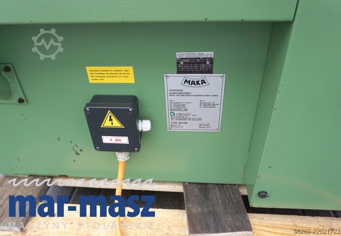 плоскошліфувальна машина для вирівнювання поверхні MAKA AH 530 
