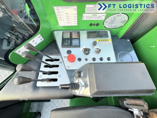 4-way forklift Combilift C4000 GAS TRIPLEX 5550 FREE LIFT CABIN