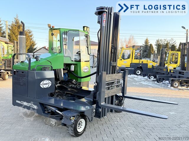 4-way forklift Combilift C4000 GAS TRIPLEX 5550 FREE LIFT CABIN