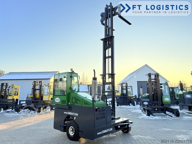 4-way forklift Combilift C4000 GAS TRIPLEX 5550 FREE LIFT CABIN
