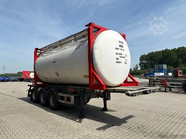 Prijevoz kontejnera Van Hool 20FT/30FT ADR CHASSIS + 20FT SWAP TANKCONTAINER...