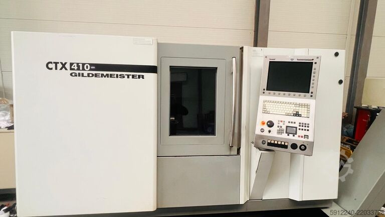 CNC-токарний верстат GILDEMEISTER CTX 410 V3 CNC Lathe Gildemeister CTX410