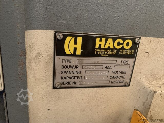 Hidraulične giljotinske škare HACO TS 3006