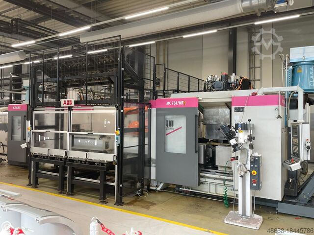 Apdirbimo centro frezavimo staklės Stama MC 734/MT