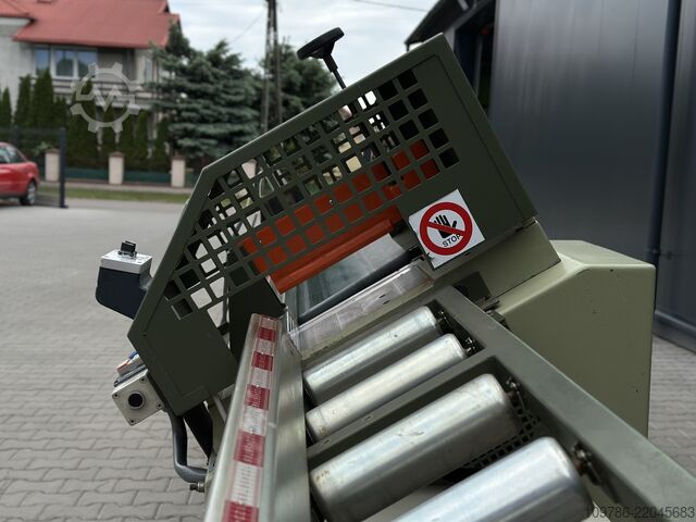 Поперечен трион OMGA T720 с лентов транспортьор OMGA T720