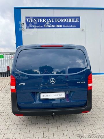 Slēgtais furgons MERCEDES-BENZ Vito 114 LANG KLIMA TEMPOMAT SCHRÄNKE/REGALE AHK