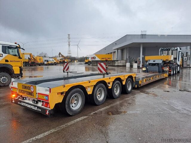 Low loader Faymonville EURO MEGA-Z4H + 4158LS 8x4 (LOW hour readings)