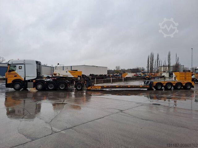 Low loader Faymonville EURO MEGA-Z4H + 4158LS 8x4 (LOW hour readings)
