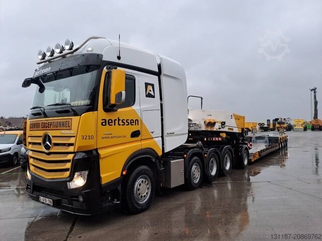 Low loader Faymonville EURO MEGA-Z4H + 4158LS 8x4 (LOW hour readings)