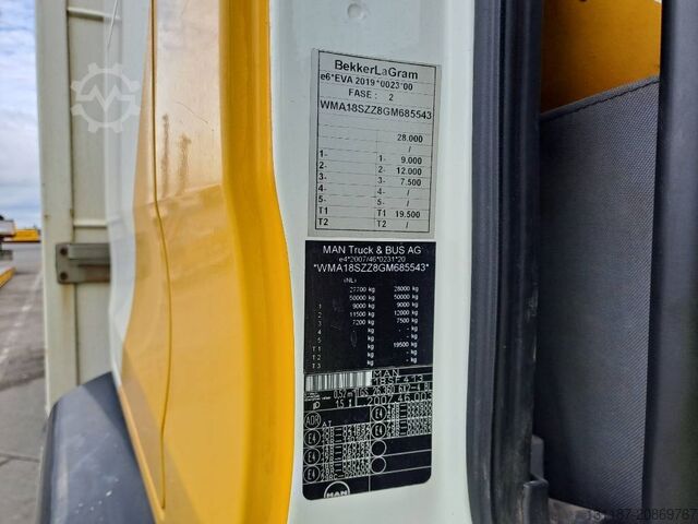 Götusóparavél MAN TGS26.360 6x2 BekkerLaGram SV